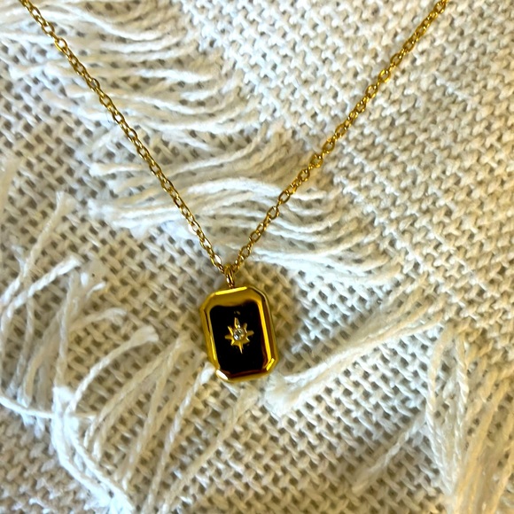 New Beautiful 18k Gold Plated Boho Necklace - Picture 2 of 5